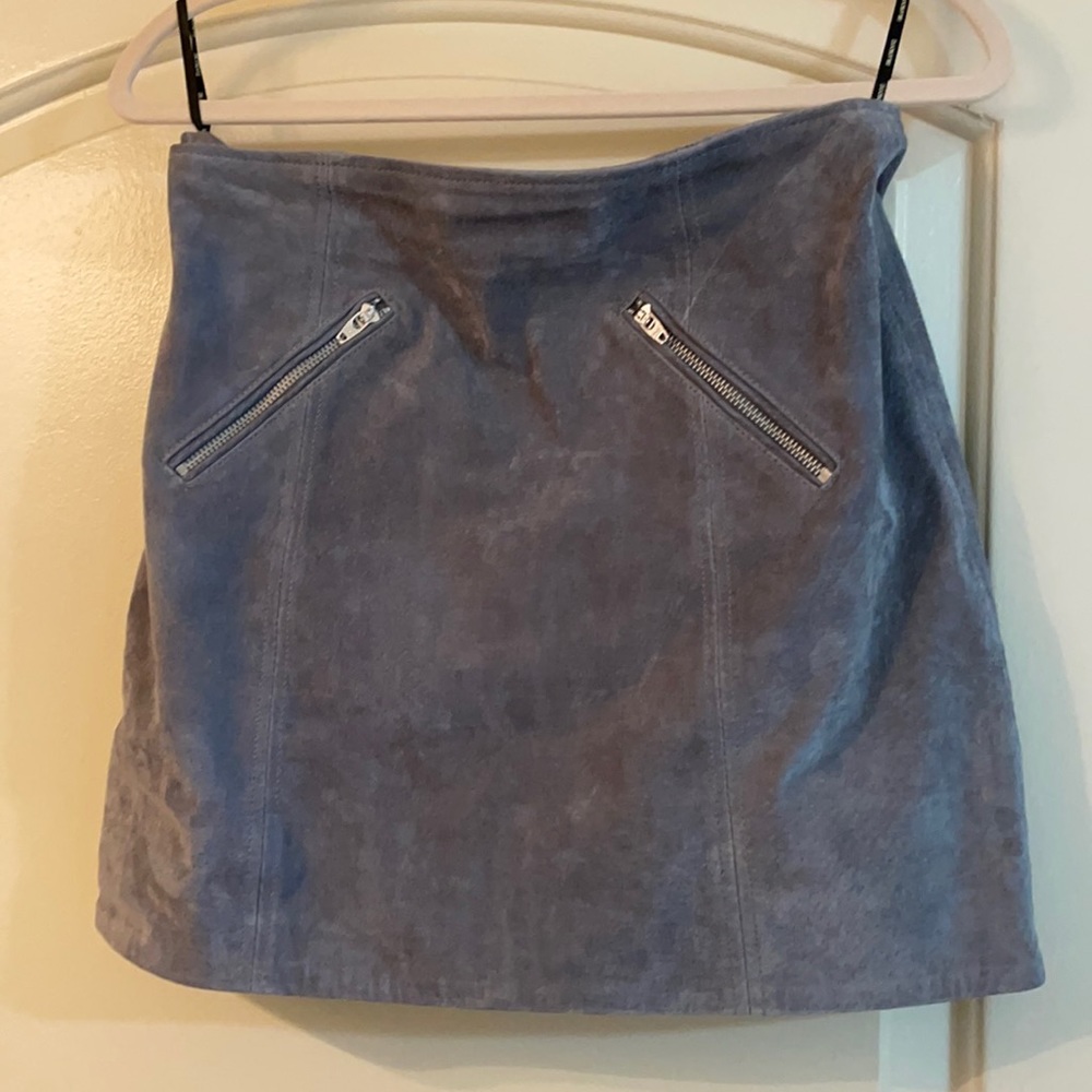Blank NYC Suede skirt sz 26 BlankNYC
